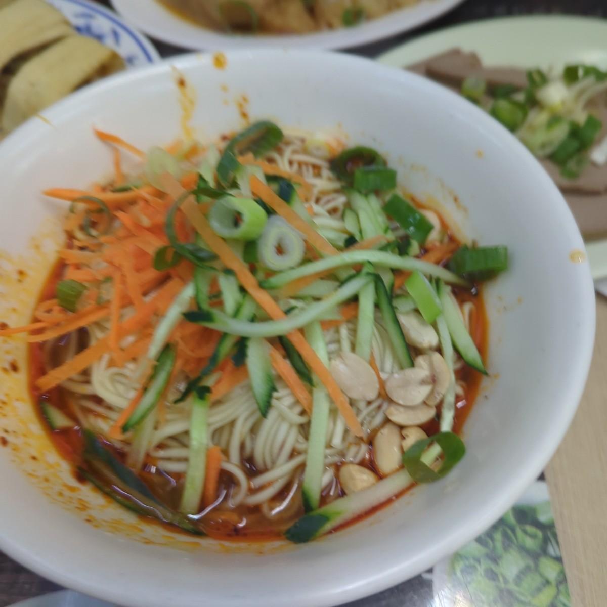 椒麻麵調味好吃