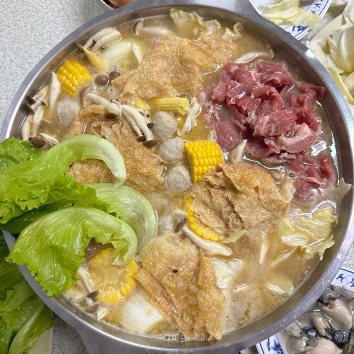 全部火鍋下鍋