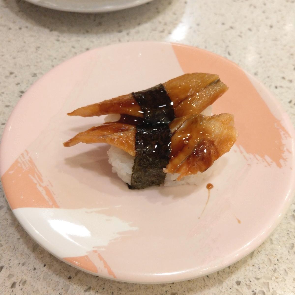 蒲燒星鰻 $30
我最愛口味之一
好吃，但在迴轉台上常常和蒲燒鯛魚搞混，氣