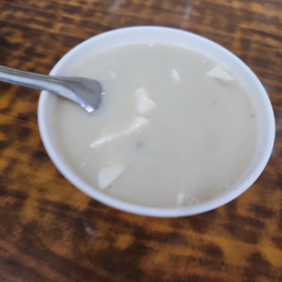 豆漿+薏仁漿+紅豆湯基底