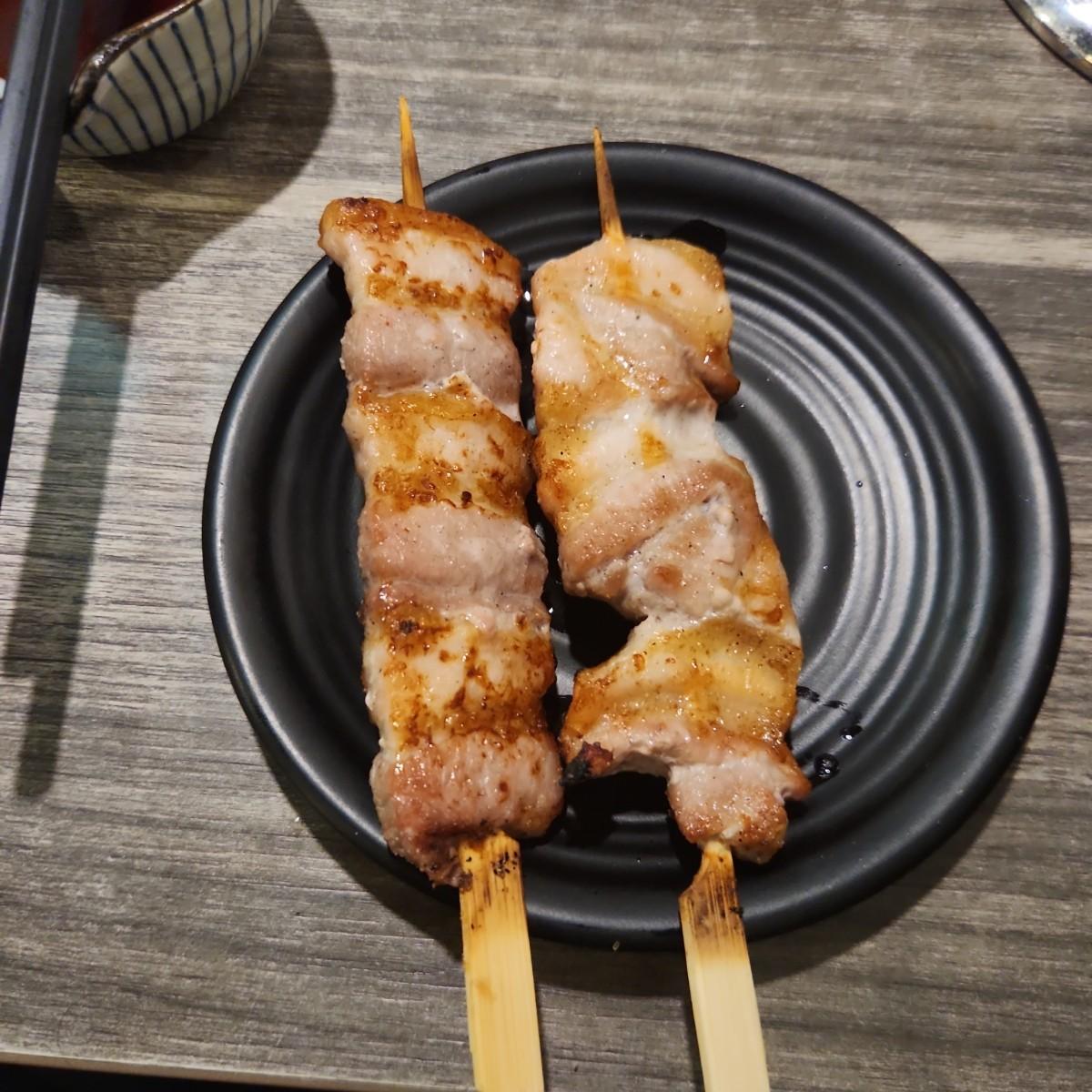 Pork Belly skewers