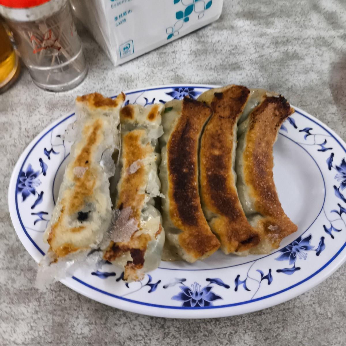 鍋貼最少要點5個起跳，16：00後才有