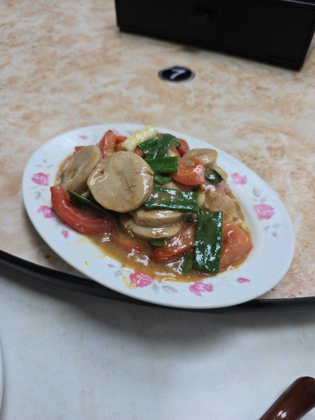 炒牛蛋