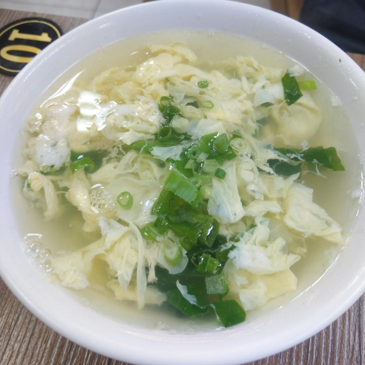 蛋花湯 $40