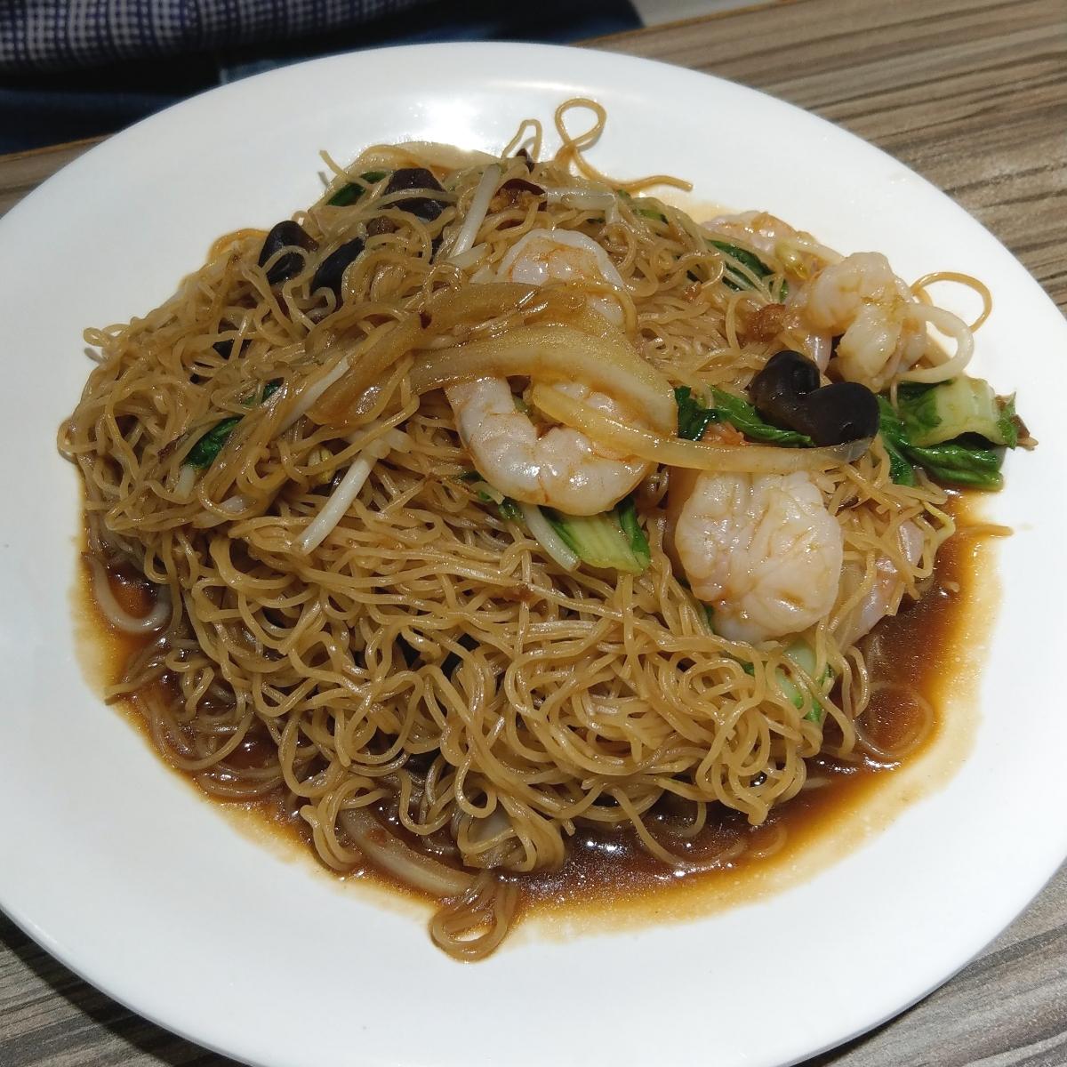 XO醬蝦球撈麵 $170