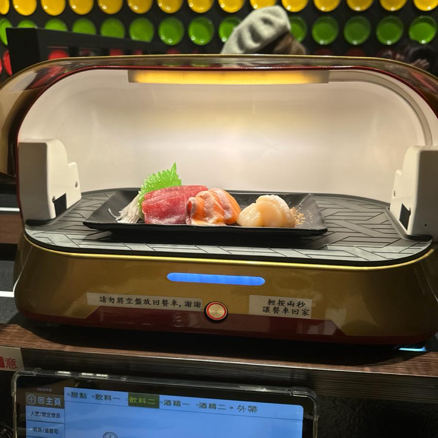 鮪魚，鮭魚，日本北海道干貝刺身